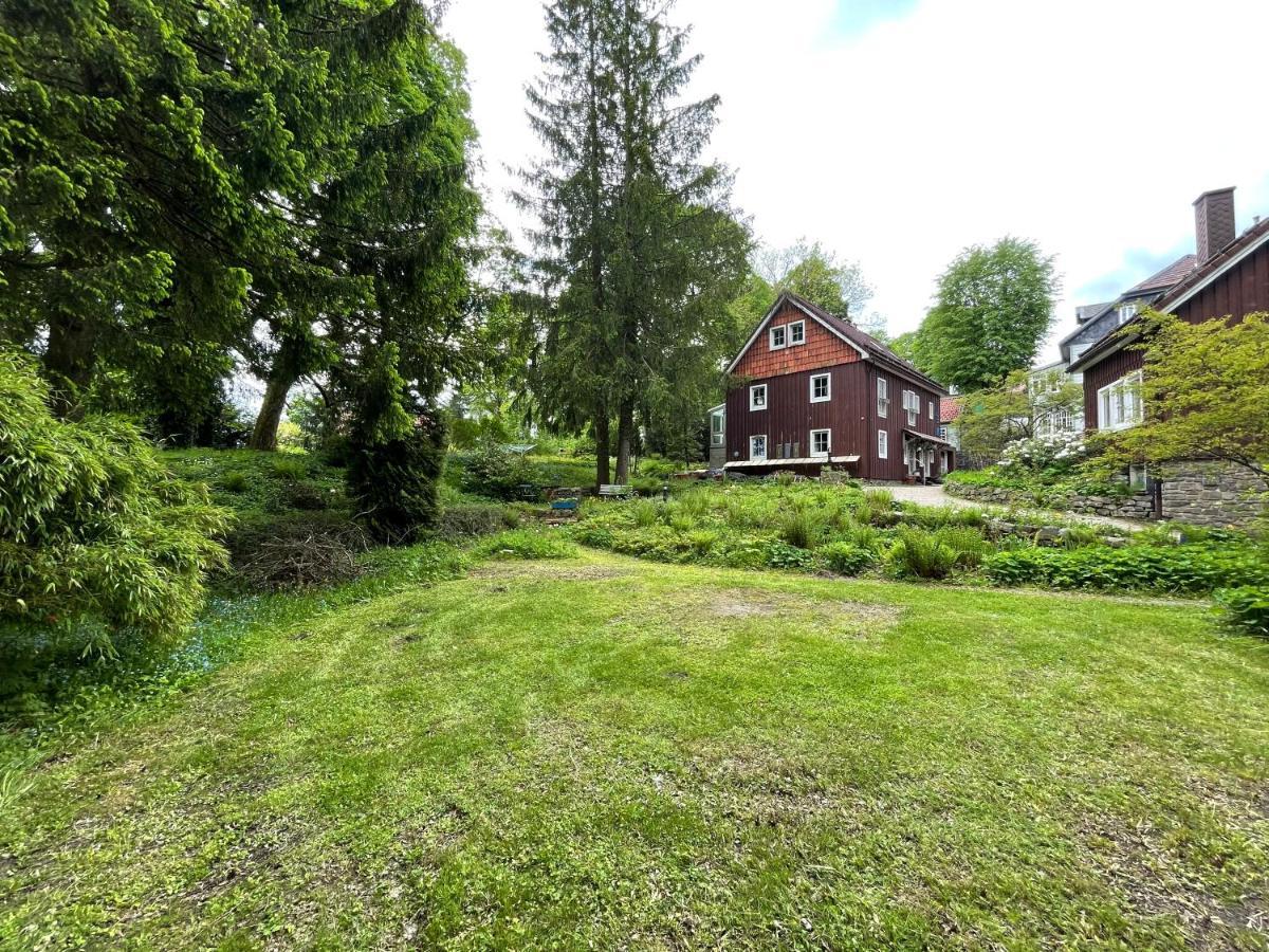 Liebevoll Eingerichtetes Ferienhaus Mit Grossem Garten Clausthal-Zellerfeld Esterno foto