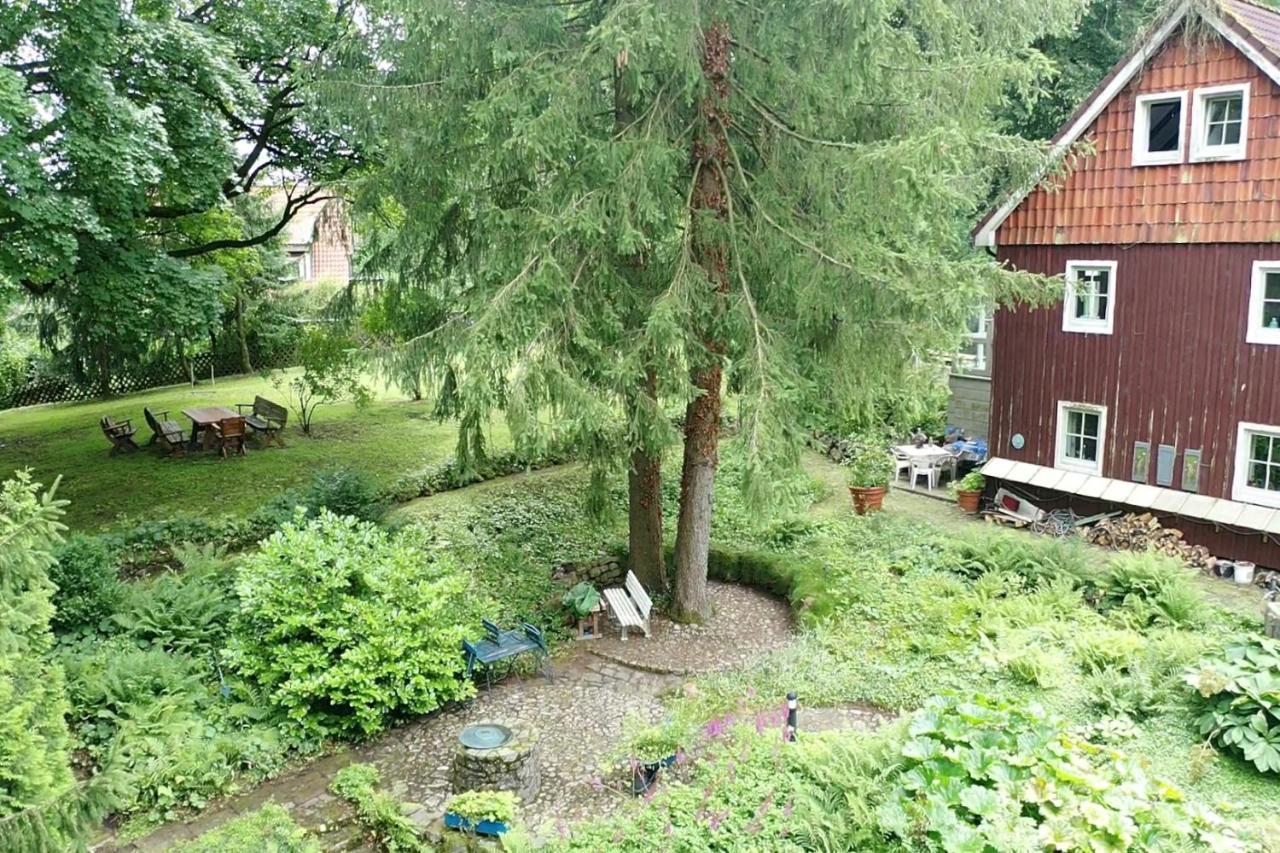 Liebevoll Eingerichtetes Ferienhaus Mit Grossem Garten Clausthal-Zellerfeld Esterno foto