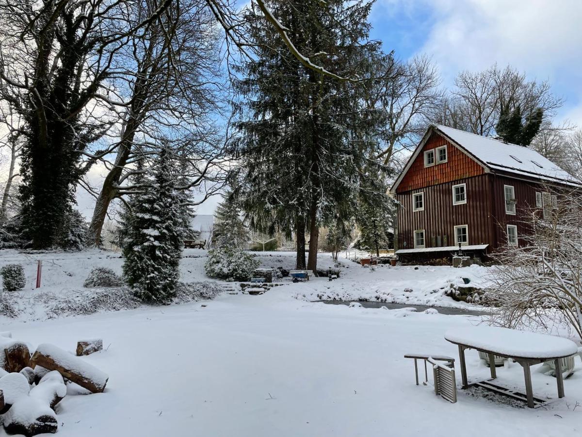 Liebevoll Eingerichtetes Ferienhaus Mit Grossem Garten Clausthal-Zellerfeld Esterno foto