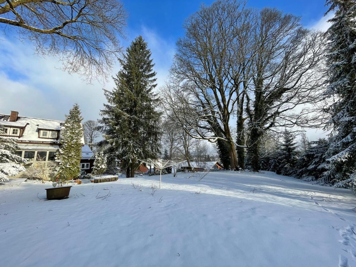 Liebevoll Eingerichtetes Ferienhaus Mit Grossem Garten Clausthal-Zellerfeld Esterno foto